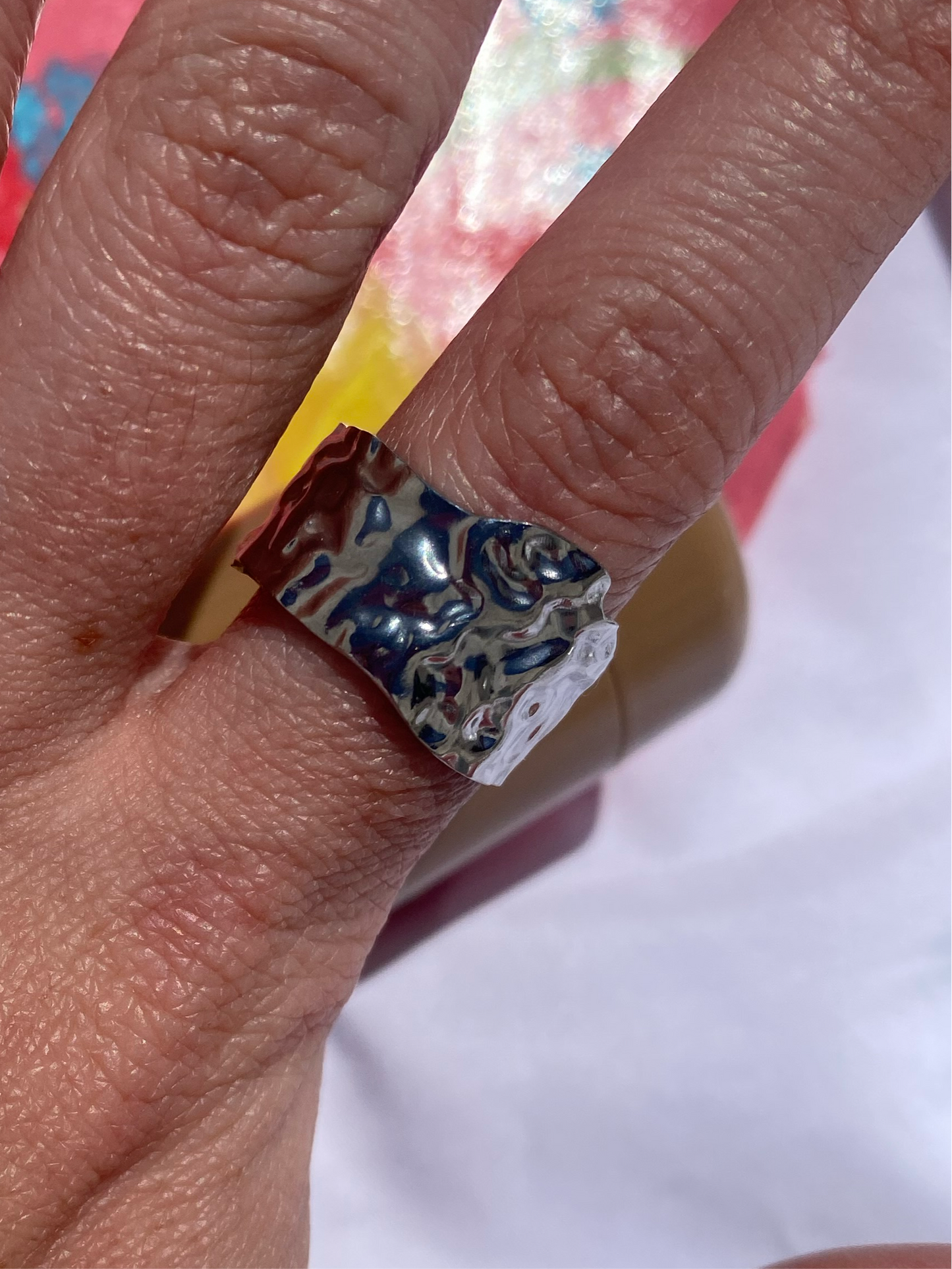 anillo AVA plateado