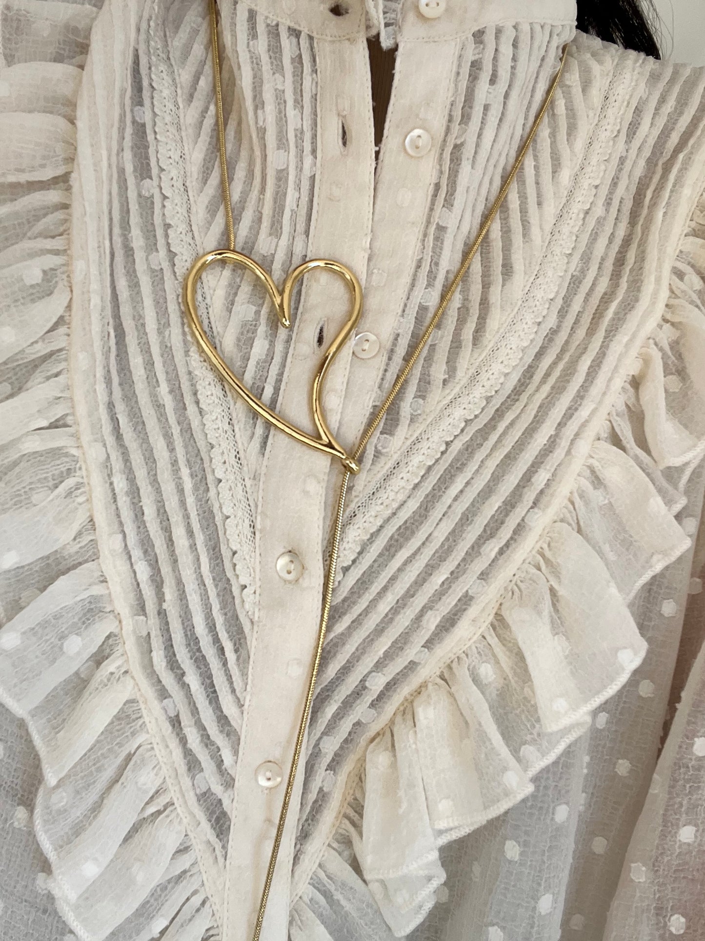 collar AMANDA dorado