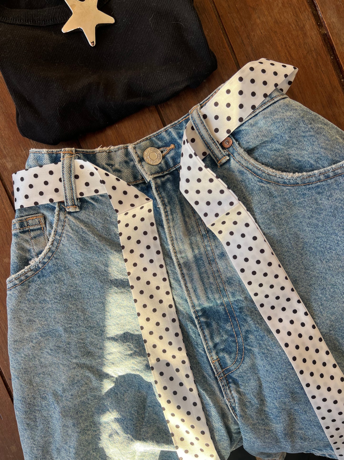 corbatín POLKA blanco