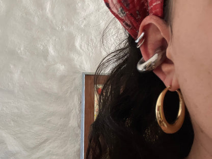 aros PIRATA dorados