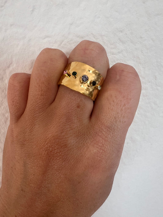 anillo MARA dorado