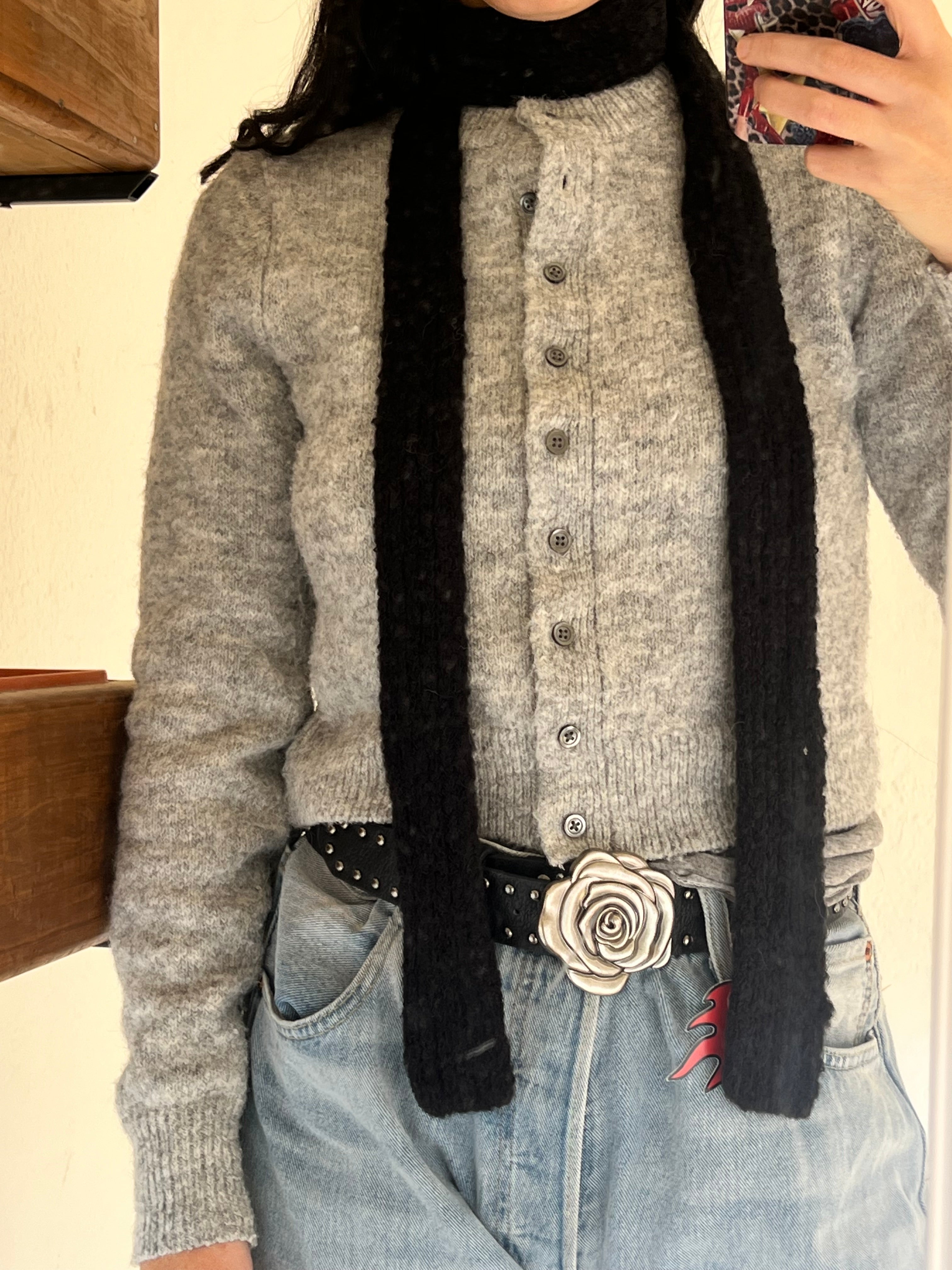 Bufanda Corbatin negro n/a
