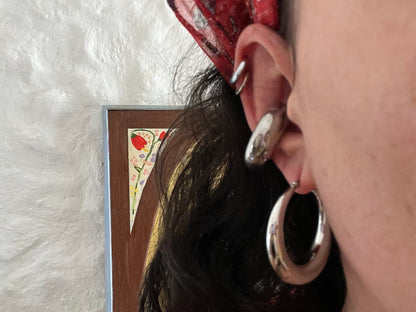 aros PIRATA plateados