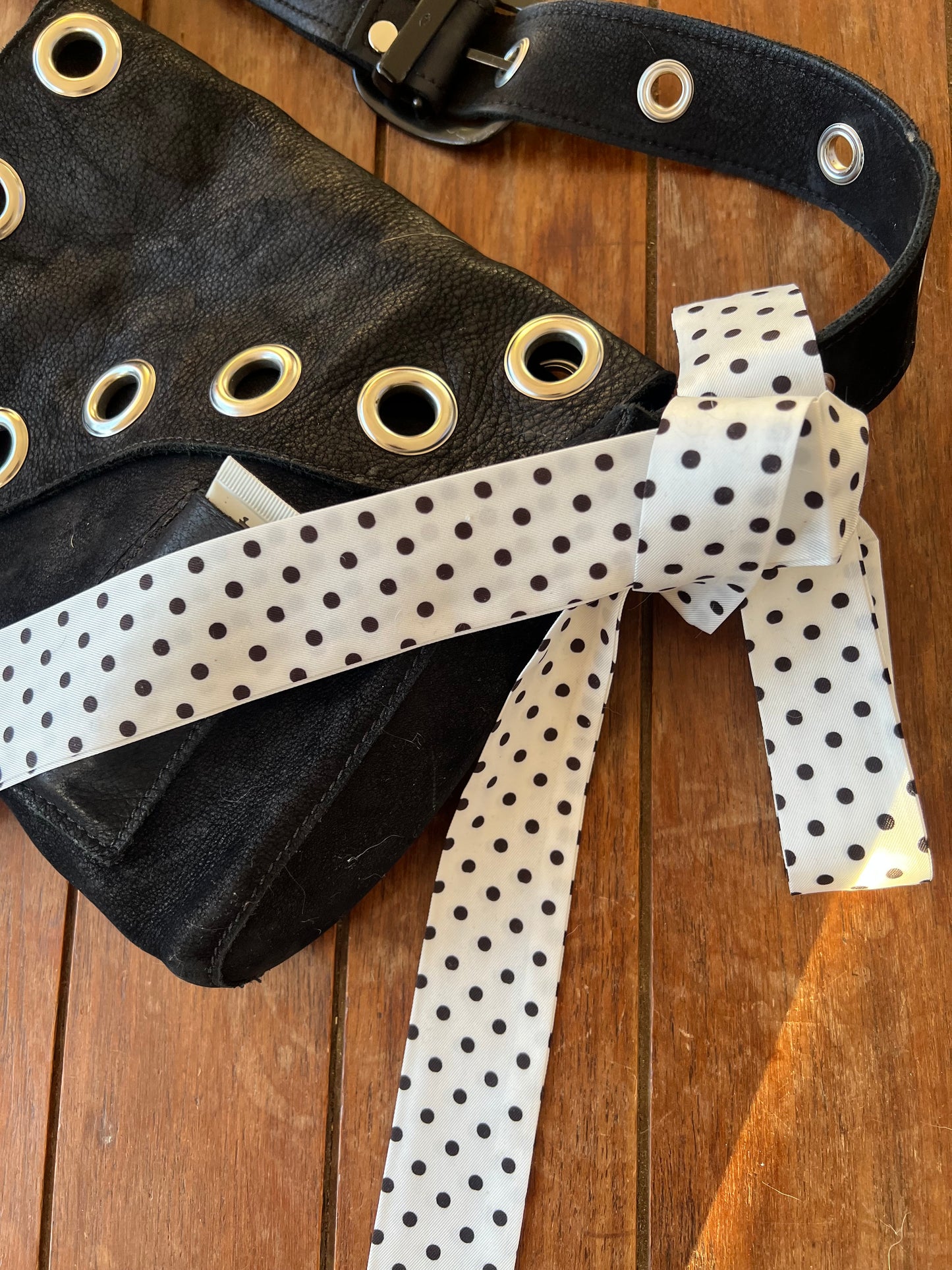 corbatín POLKA blanco